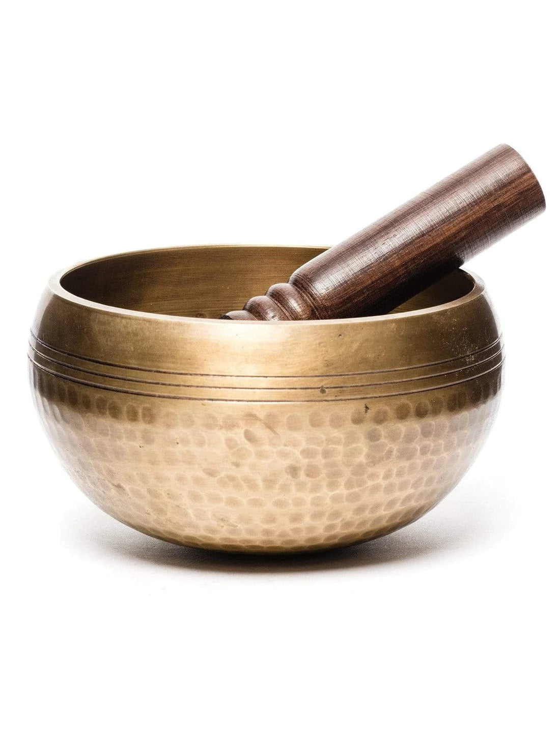 Authentic Tibetan Singing Bowl - 6" Hand-Hammered Meditation Bowl